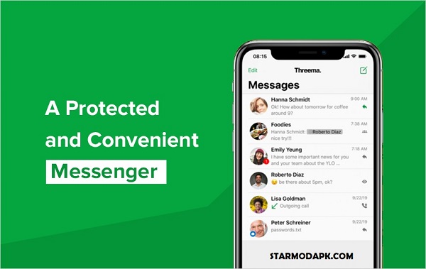 threema secure and private messenger apk by STARM