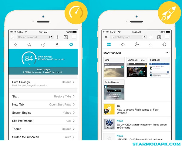 Puffin Browser Pro Mod Apk Latest Version by Starmodapk (3)