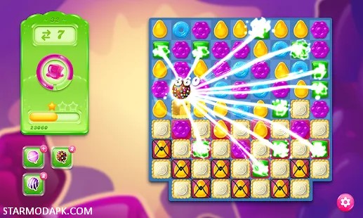 Candy Crush Jelly Saga MOD APK 3.8.4 (Unlimited Lives)