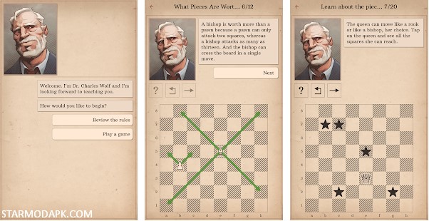 learn chess with dr. wolf mod apk (4)